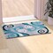 Flash Furniture Turquoise 2' x 3' Distressed Abstract Area Rug OKR-RG1100-23-TQ-GG - alternate 1